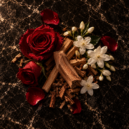 Rose · Sandelholz · Jasmin